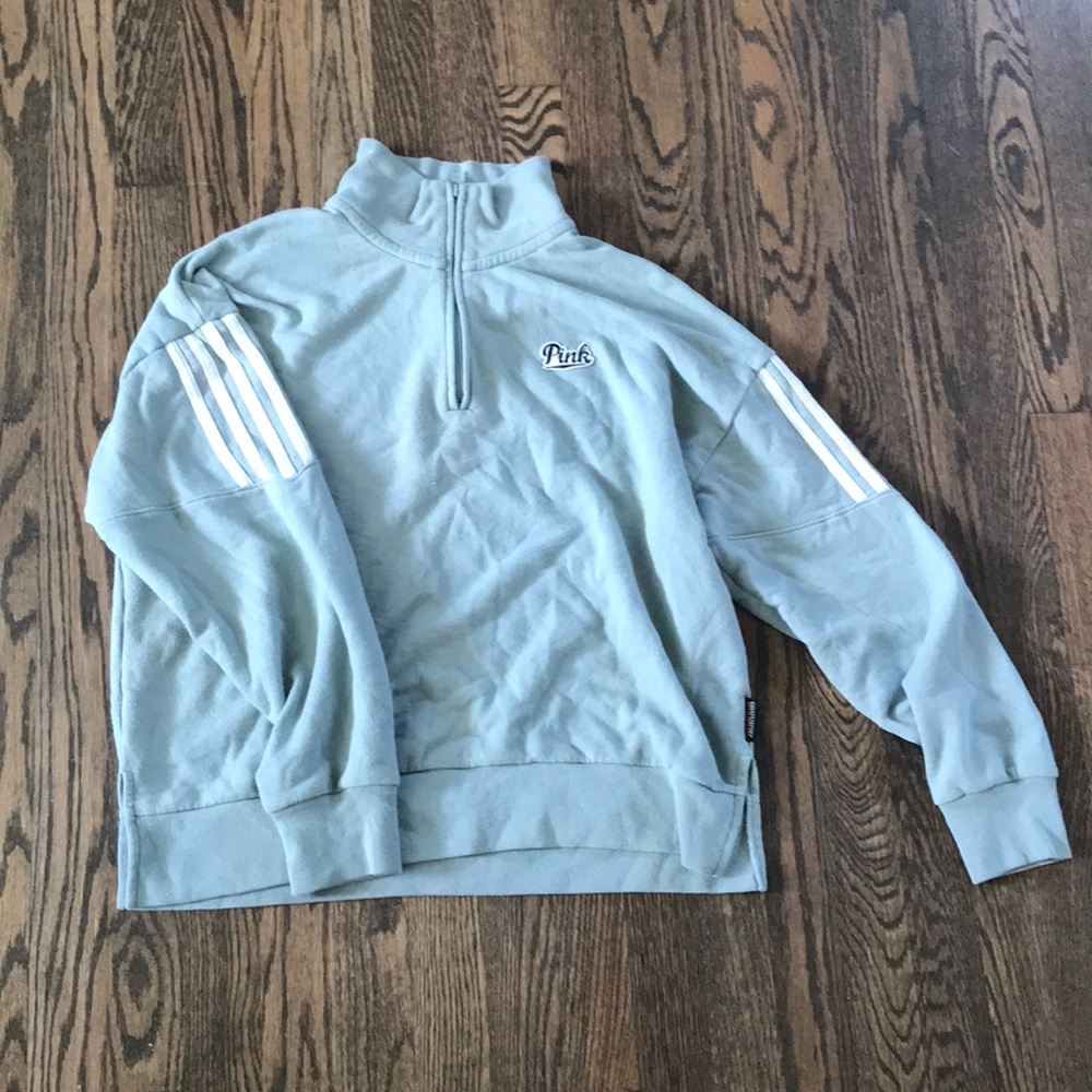 PINK half zip hoodie